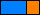 Medium Blue and Orange Print Link